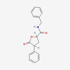 N-Benzyl-5-oxo-4-phenyltetrahydro-2-furamide