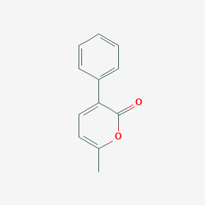 2H-Pyran-2-one, 6-methyl-3-phenyl-