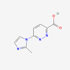 6-(2-methyl-1H-imidazol-1-yl)pyridazine-3-carboxylic acid
