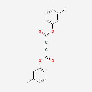 molecular formula C18H14O4 B14654174 Bis(3-methylphenyl) but-2-ynedioate CAS No. 53683-90-2