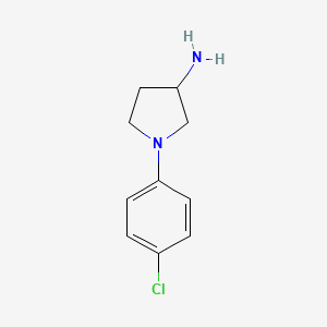 1-(4-Chlorophenyl)pyrrolidin-3-amine