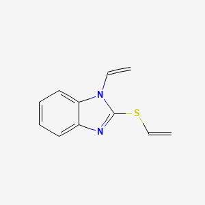 1H-Benzimidazole, 1-ethenyl-2-(ethenylthio)-