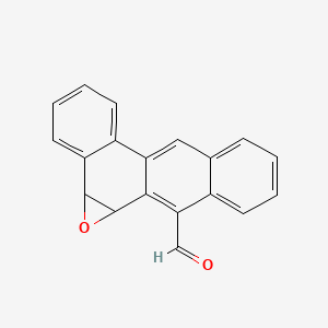 Benz(3,4)anthra(1,2-b)oxirene-11-carboxaldehyde, 1a,11b-dihydro-