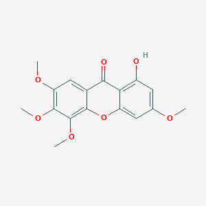 1-Hydroxy-3,5,6,7-tetramethoxy-9H-xanthen-9-one