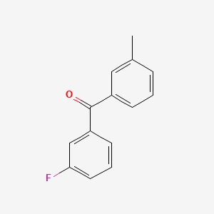 (3-Fluorophenyl)(3-methylphenyl)methanone