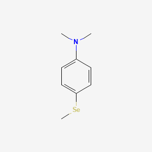 Benzenamine, N,N-dimethyl-4-(methylseleno)-