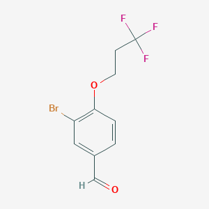 3-Bromo-4-(3,3,3-trifluoropropoxy)benzaldehyde