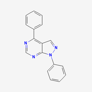 1,4-diphenyl-1H-pyrazolo[3,4-d]pyrimidine