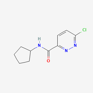 6-chloro-N-cyclopentylpyridazine-3-carboxamide