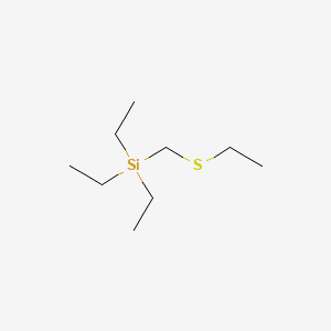 Ethyl (triethylsilylmethyl) sulfide