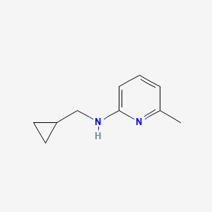 molecular formula C10H14N2 B1465458 N-(cyclopropylmethyl)-6-methylpyridin-2-amine CAS No. 1178729-04-8