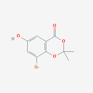 8-Bromo-6-hydroxy-2,2-dimethyl-4H-1,3-benzodioxin-4-one
