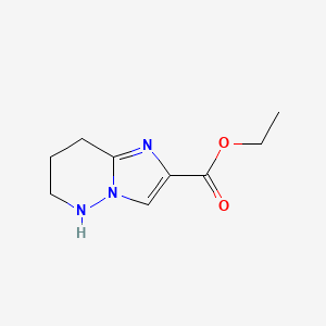 Ethyl 5,6,7,8-tetrahydroimidazo[1,2-b]pyridazine-2-carboxylate