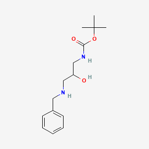 tert-Butyl 3-(benzylamino)-2-hydroxypropylcarbamate