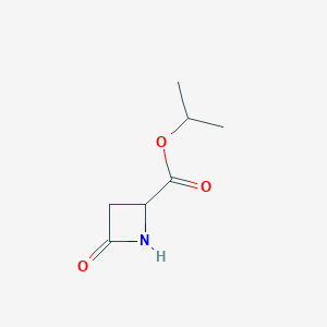 molecular formula C7H11NO3 B1465534 Isopropyl 4-oxo-2-azetidinecarboxylate CAS No. 1354349-40-8