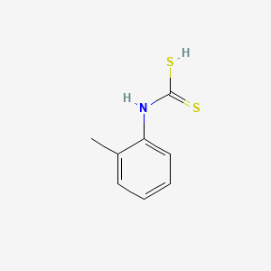 Carbamodithioic acid, (2-methylphenyl)-