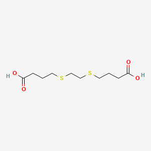 4-[2-(3-Carboxypropylsulfanyl)ethylsulfanyl]butanoic acid