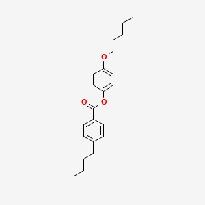 4-(Pentyloxy)phenyl 4-pentylbenzoate