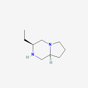 (3s,8As)-3-ethyloctahydropyrrolo[1,2-a]pyrazine