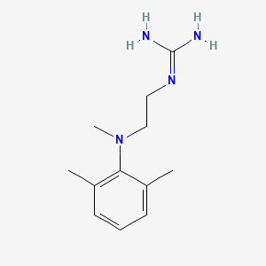 Guanidine, (2-(N-methyl-2,6-xylidino)ethyl)-