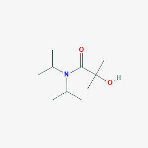 2-Hydroxy-2-methyl-N,N-di(propan-2-yl)propanamide