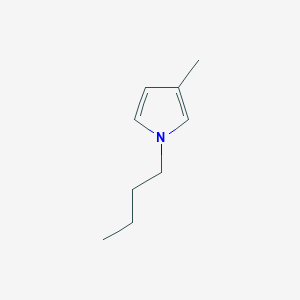 molecular formula C9H15N B14655592 1-Butyl-3-methyl-1H-pyrrole CAS No. 50691-33-3