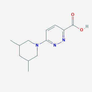 6-(3,5-Dimethylpiperidin-1-yl)pyridazine-3-carboxylic acid