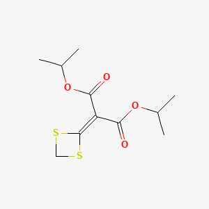 Propanedioic acid, 1,3-dithietan-2-ylidene-, bis(1-methylethyl) ester