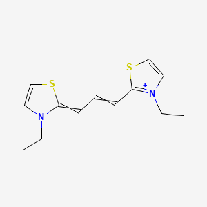 Thiazolium, 3-ethyl-2-[3-(3-ethyl-2(3H)-thiazolylidene)-1-propenyl]-