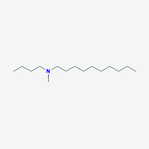 molecular formula C15H33N B14655706 N-Butyl-N-methyldecan-1-amine CAS No. 41485-03-4