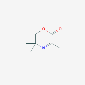 3,5,5-Trimethyl-5,6-dihydro-2H-1,4-oxazin-2-one