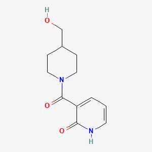 3-[4-(Hydroxymethyl)piperidine-1-carbonyl]-1,2-dihydropyridin-2-one