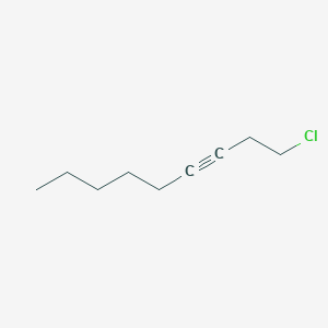 molecular formula C9H15Cl B14655861 1-Chloronon-3-yne CAS No. 51575-82-7