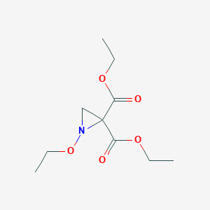 2,2-Aziridinedicarboxylic acid, 1-ethoxy-, diethyl ester