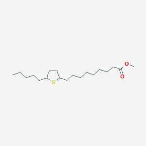 Methyl 9-(5-pentylthiolan-2-YL)nonanoate