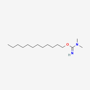 molecular formula C15H32N2O B14655947 Dodecyl N,N-dimethylimidocarbamate CAS No. 45219-27-0