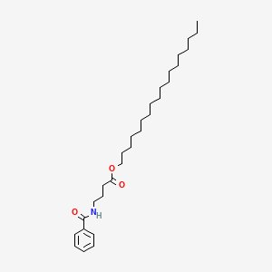 molecular formula C29H49NO3 B14655994 Octadecyl 4-benzamidobutanoate CAS No. 52558-67-5