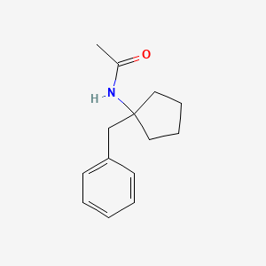 N-(1-Benzylcyclopentyl)acetamide