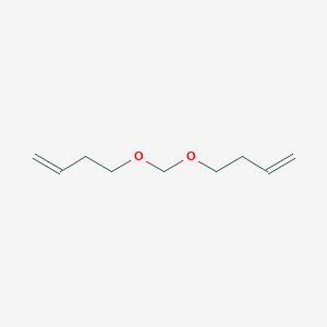 molecular formula C9H16O2 B14656099 4-(But-3-enoxymethoxy)but-1-ene CAS No. 48057-46-1