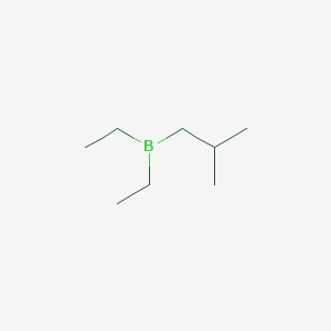 molecular formula C8H19B B14656210 Diethyl(2-methylpropyl)borane CAS No. 53251-47-1