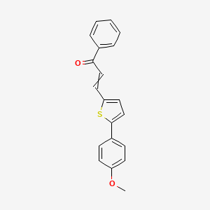 3-[5-(4-Methoxyphenyl)thiophen-2-yl]-1-phenylprop-2-en-1-one