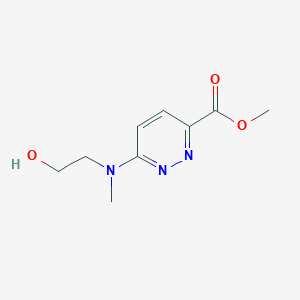 Methyl 6-((2-hydroxyethyl)(methyl)amino)pyridazine-3-carboxylate