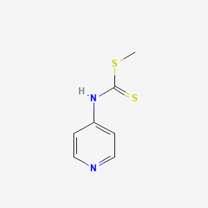 molecular formula C7H8N2S2 B14656377 Methyl pyridin-4-ylcarbamodithioate CAS No. 52054-87-2