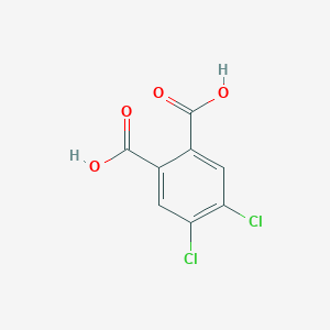 molecular formula C8H4Cl2O4 B146564 4,5-二氯邻苯二甲酸 CAS No. 56962-08-4