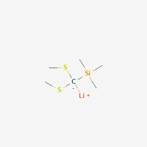 Lithium, [bis(methylthio)(trimethylsilyl)methyl]-