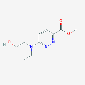 Methyl 6-(ethyl(2-hydroxyethyl)amino)pyridazine-3-carboxylate