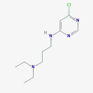 N1-(6-chloropyrimidin-4-yl)-N3,N3-diethylpropane-1,3-diamine