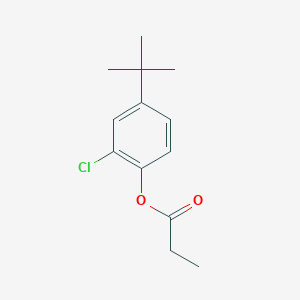 4-Tert-butyl-2-chlorophenyl propanoate