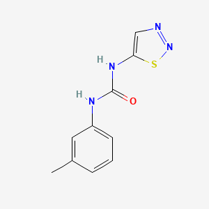 N-(3-Methylphenyl)-N'-1,2,3-thiadiazol-5-ylurea