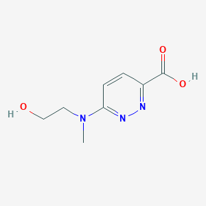 6-((2-Hydroxyethyl)(methyl)amino)pyridazine-3-carboxylic acid
